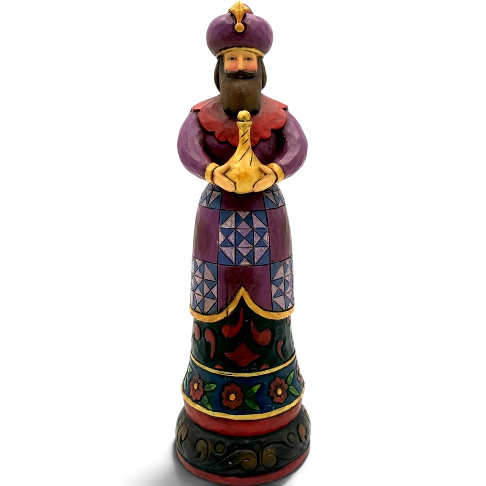 Jim Shore Silent Star Wise Man Nativity Figurine 2009 Heartwood Creek 7.5"